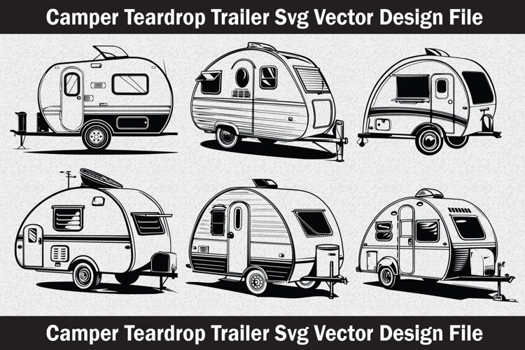Camper Vector Image 22