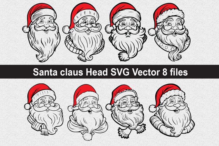 Santa Claus SVG design