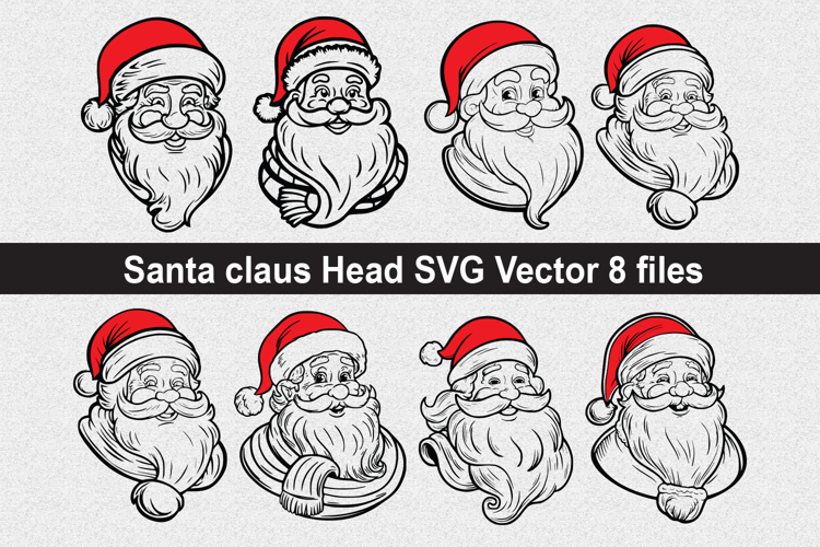 Santa Claus SVG design