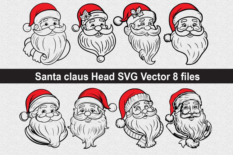 Santa Claus SVG design
