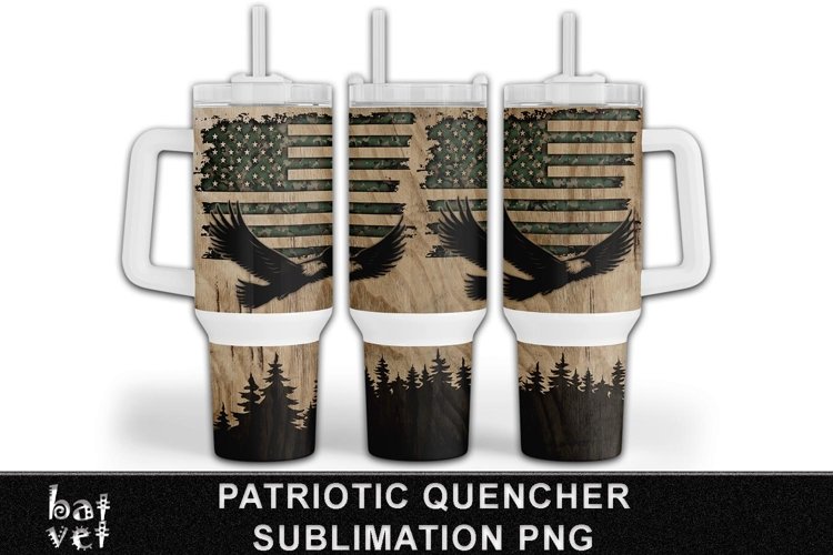 Patriotic Quencher Tumbler | Patriotic Sublimation for Men