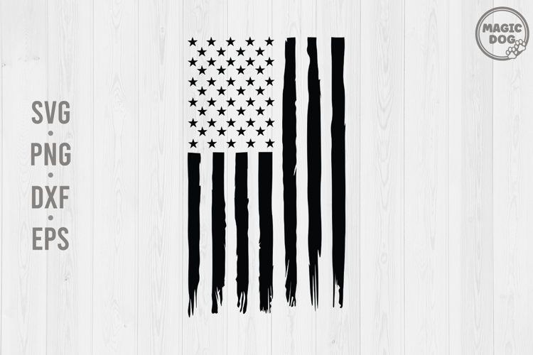Tattered Flag Svg Image 2