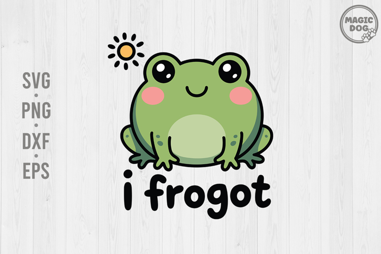 Kawaii Frog Png Image 12