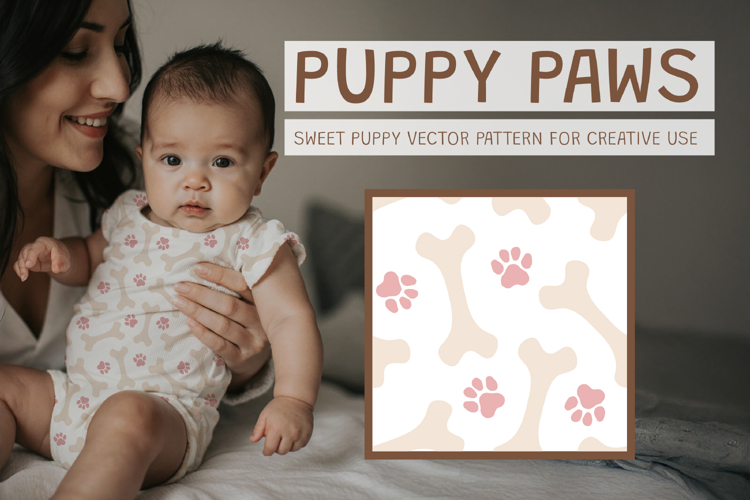 Paw print pattern svg