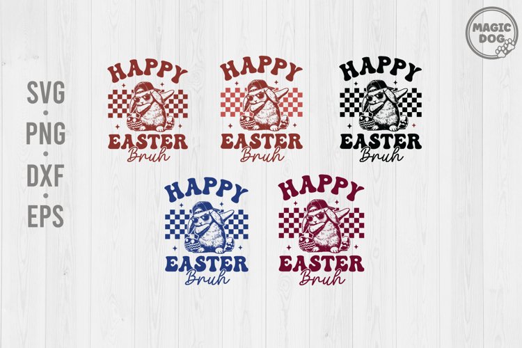 Easter Bunnies Svg Image 22