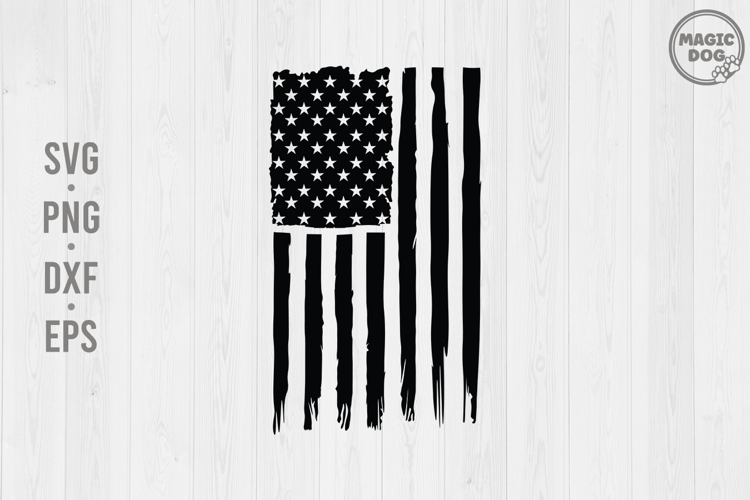 Tattered Flag Svg