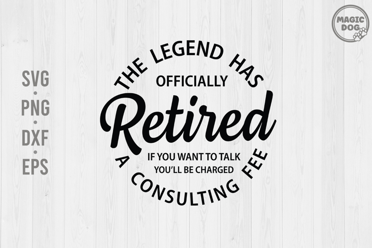 Happy Retirement Svg Image 3