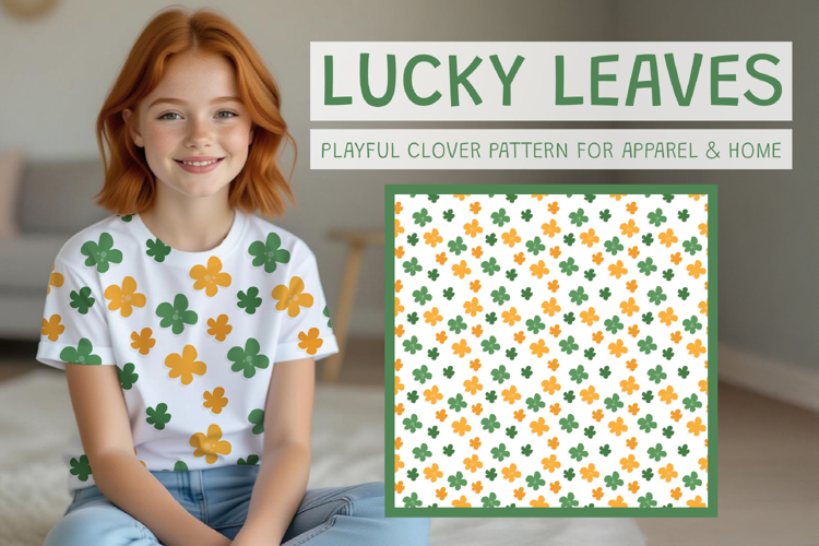 Cute Daisy Floral Repeat Pattern