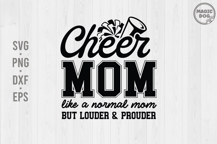 Cheerleader Mom Svg Image 3