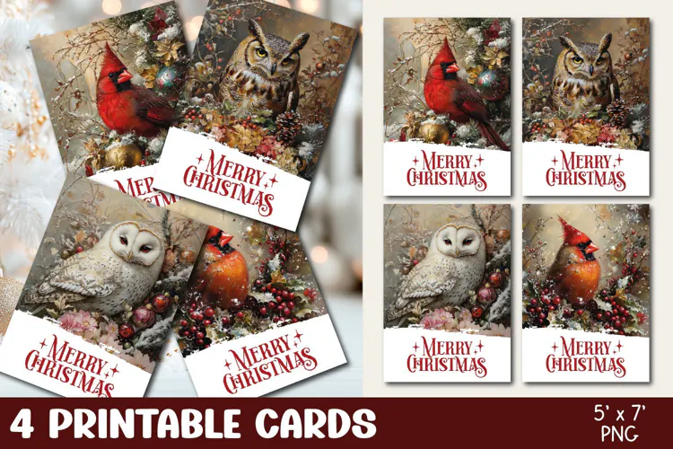 Printable Christmas Cards, Christmas Greeting Cards