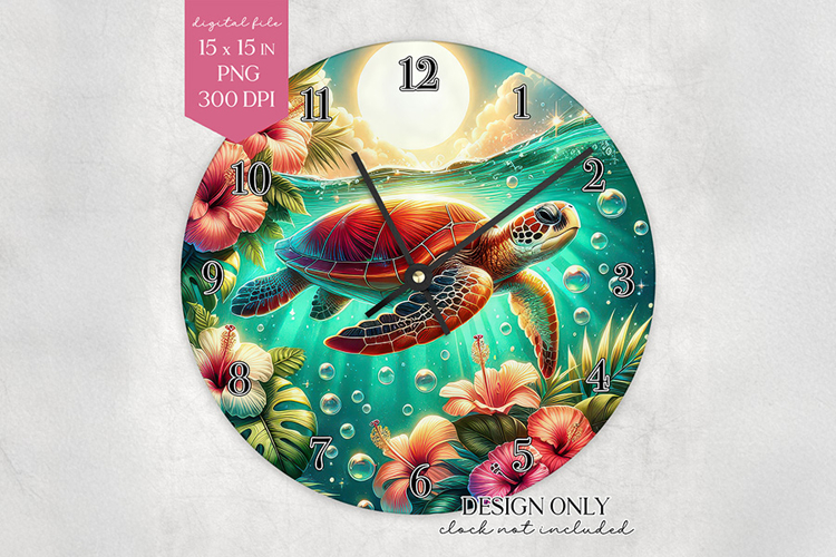 Clock Face Clipart Image 6