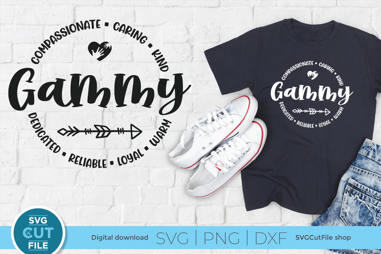 Gammy svg, Gammy heart svg, a grandma Gammy svg for crafters
