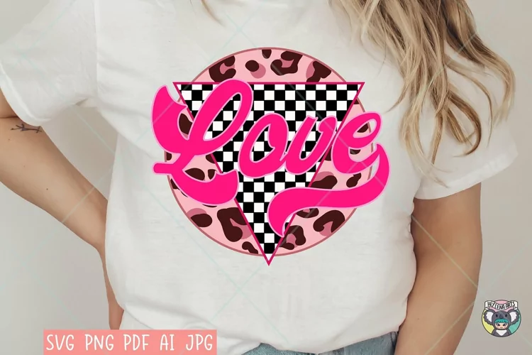 Love svg, Valentines svg, Retro Valentines svg