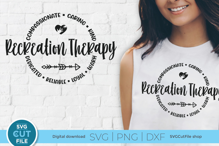 Recreation Therapy svg or play therapy svg file