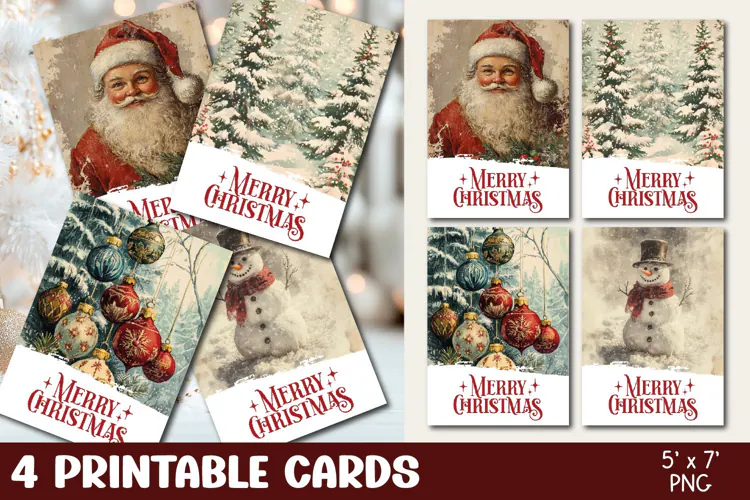 Printable Christmas Cards, Christmas Greeting Cards