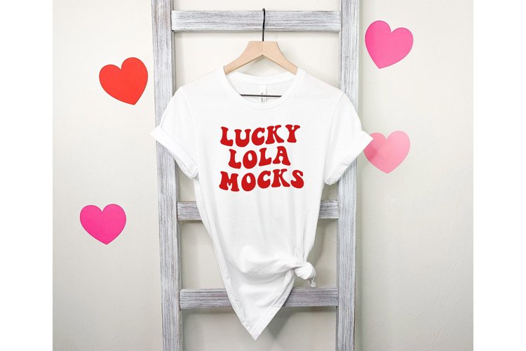 White Tshirt Mockup Image 7