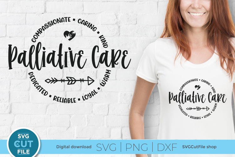 Palliative Care SVG, a Hospice or End of Life svg, unisex