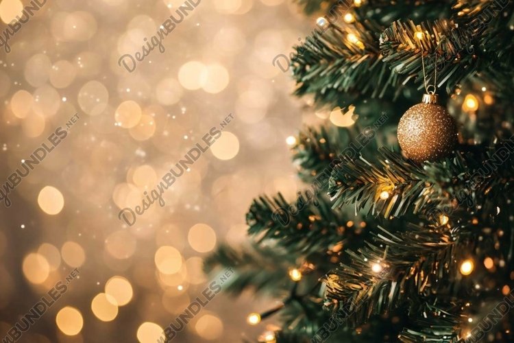 Xmas Tree Clipart Image 6