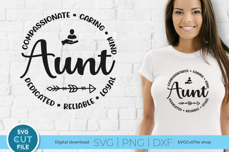 Aunt svg, an auntie svg design for aunts day