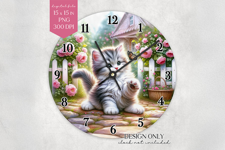 Clock Face Clipart Image 11