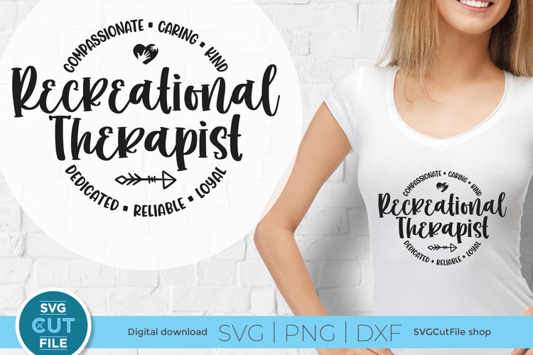 Recreational Therapist svg, a play therapist svg file