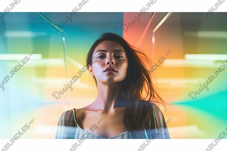 vibrant light leak transition example image 1