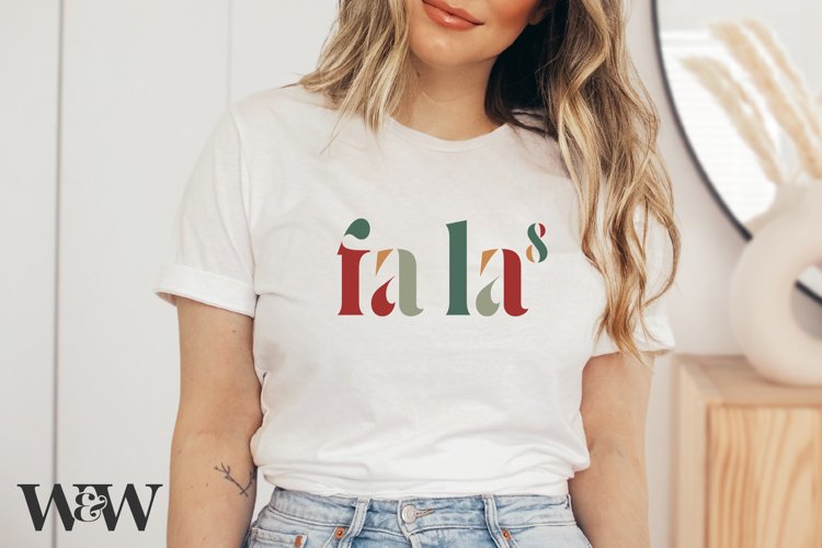 Fa La La SVG | Christmas Shirt SVG