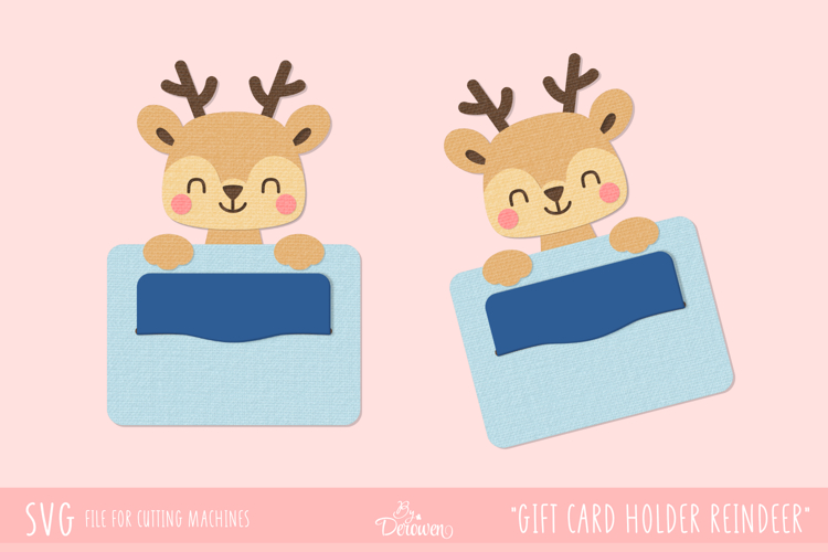 Christmas gift card holder svgs