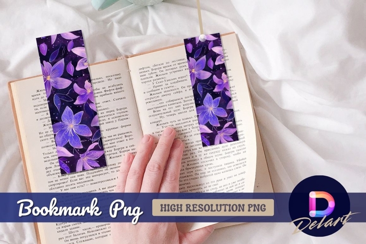 Purple Flower Clipart Image 8