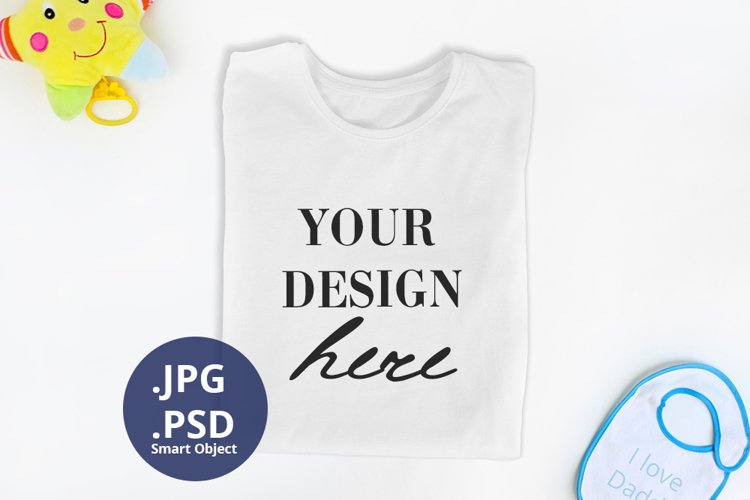 White Tshirt Mockup Image 22