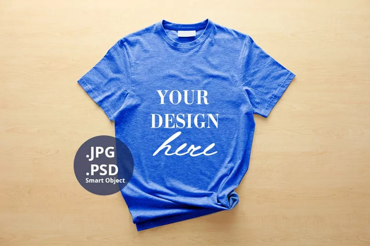 True Royal Female T-shirt Mockup, PSD Mockup JPG