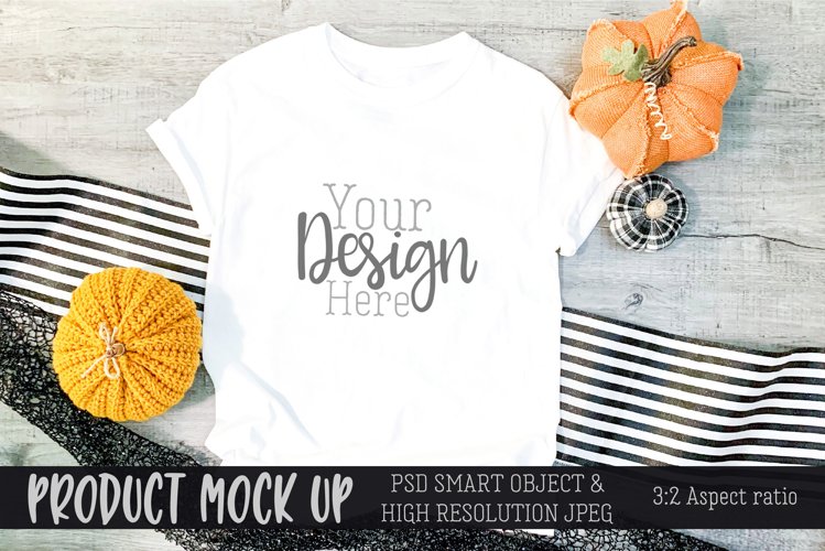 Halloween shirt MOCK UP | PSD & JPG