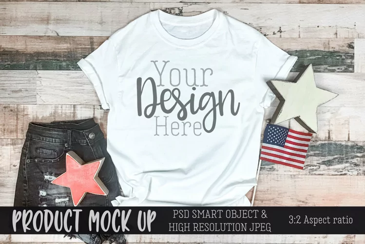 Shirt for Memorial Day MOCKUP