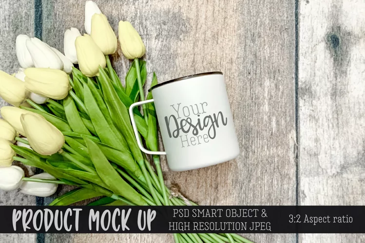 MOCKUP Insulated mug | PSD & JPG