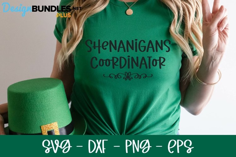 Shenanigans Coordinator - Funny St Patricks Day SVG