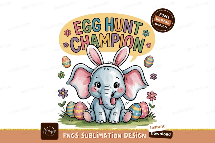 Cute Elephant Clipart