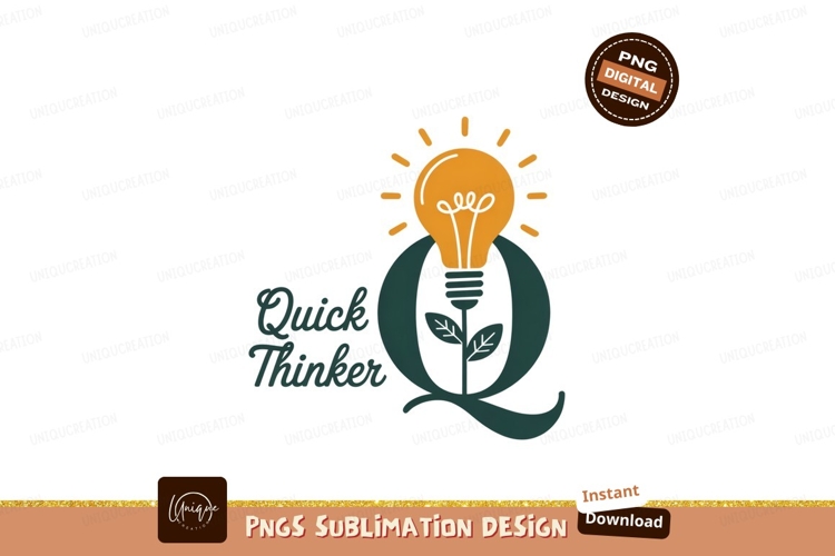 Orange lightbulb plant idea growth creativity