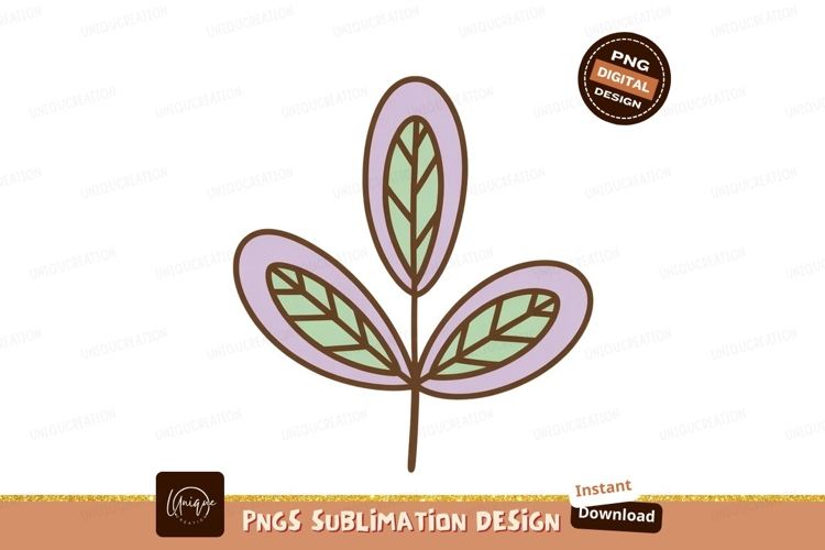 Purple green leaf branch plant