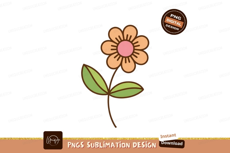 Flower Stem Clipart Image 6