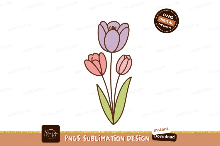 Tulips Clipart Image 8