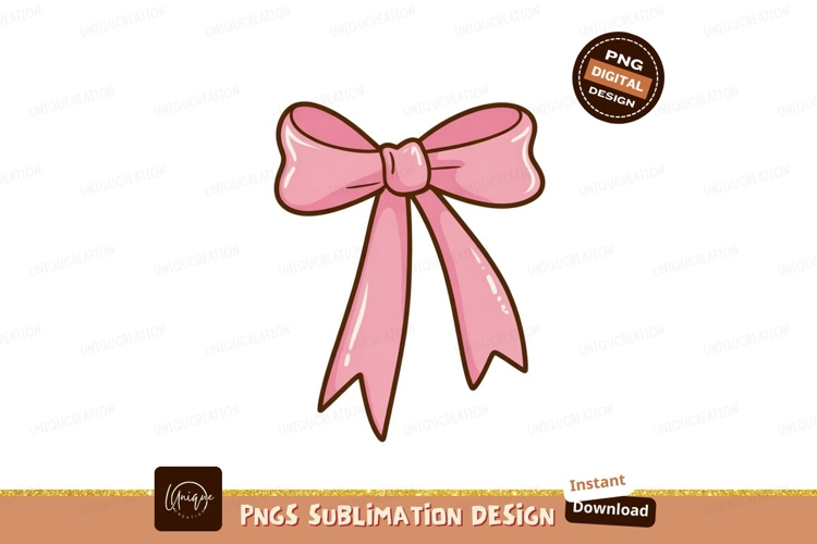Pink Bow Clipart Image 5