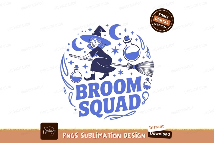 Witch Broom Clipart Image 9