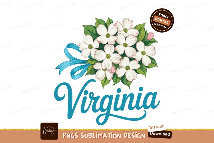 Blue Flowers Clipart Image 17