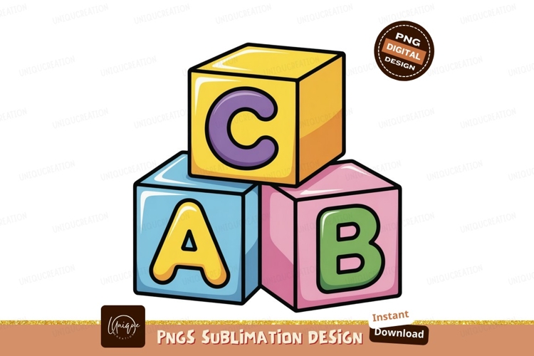Sublimation Alphabet Image 14