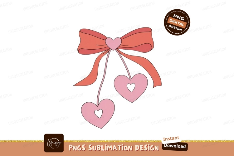 Pink Hearts Clipart Image 7