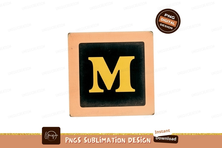 Sublimation Alphabet Image 12