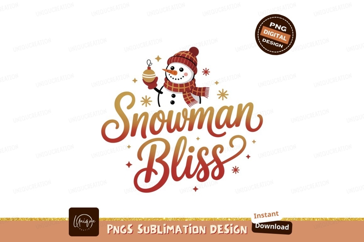 Snowman Sublimation Image 7