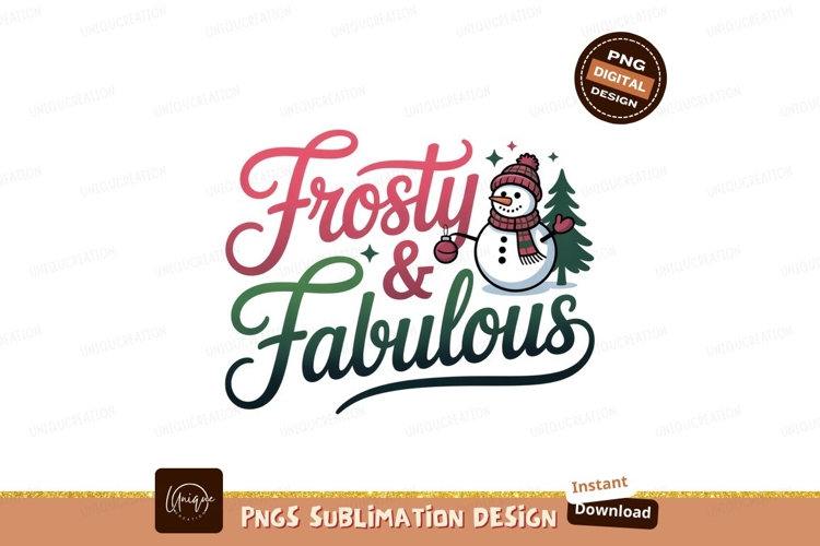 Snowman Sublimation Image 2