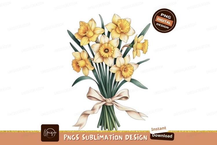 Daffodils Clipart Image 23