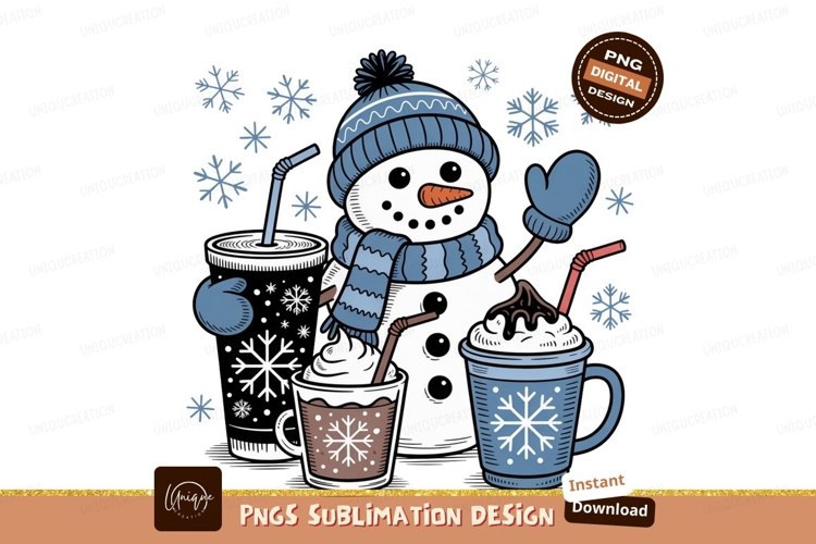 Snowman Sublimation Image 15